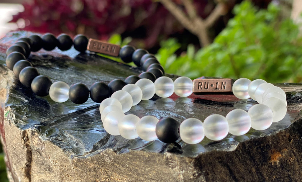 Yin Yang Bracelet Duo Set